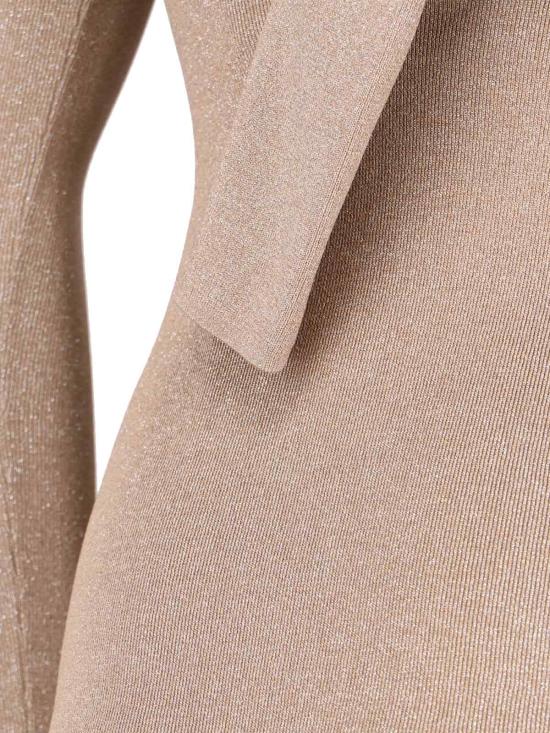 25FW 막스마라 롱 원피스 2521326027600 001 Beige - MAX MARA