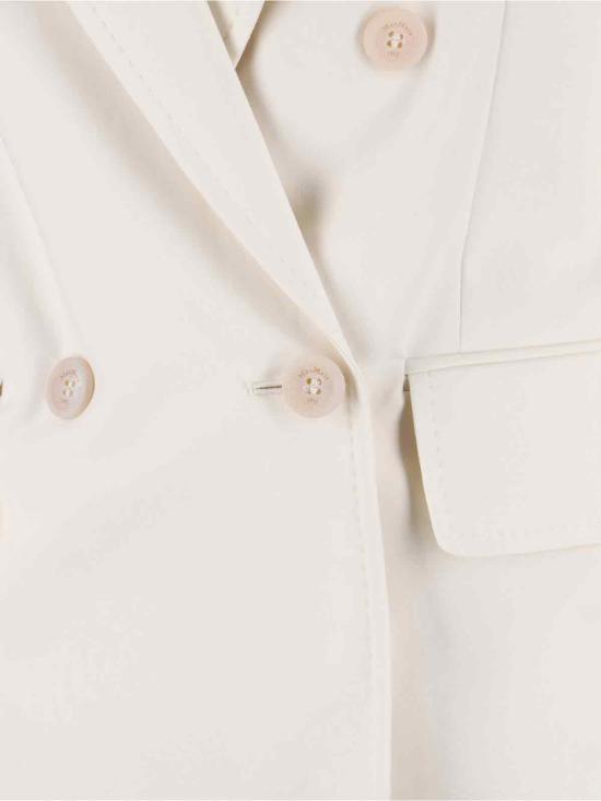 25FW 막스마라 Suez 블레이저 2521046071600 005 White - MAX MARA