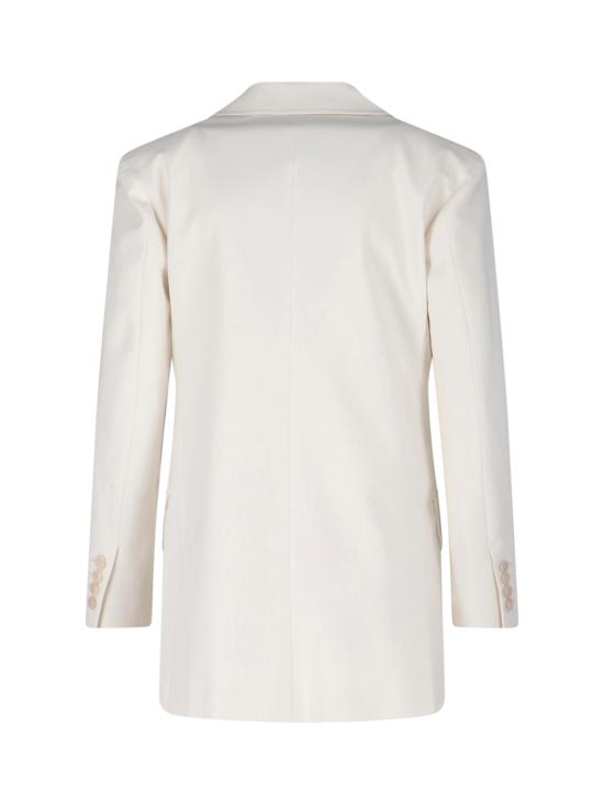 25FW 막스마라 Suez 블레이저 2521046071600 005 White - MAX MARA