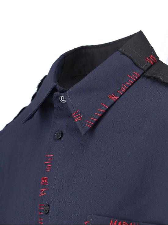 25FW 마르니 셔츠 CUMU0278QS TW839 00B99 Blue - MARNI