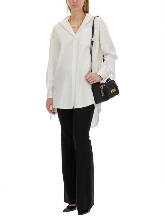 24FW 모스키노 셔츠 02185531 0001 WHITE - MOSCHINO