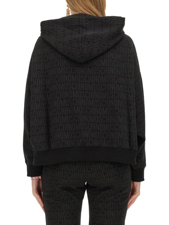 24FW 모스키노 스웨터 17067729 1555 Black - MOSCHINO