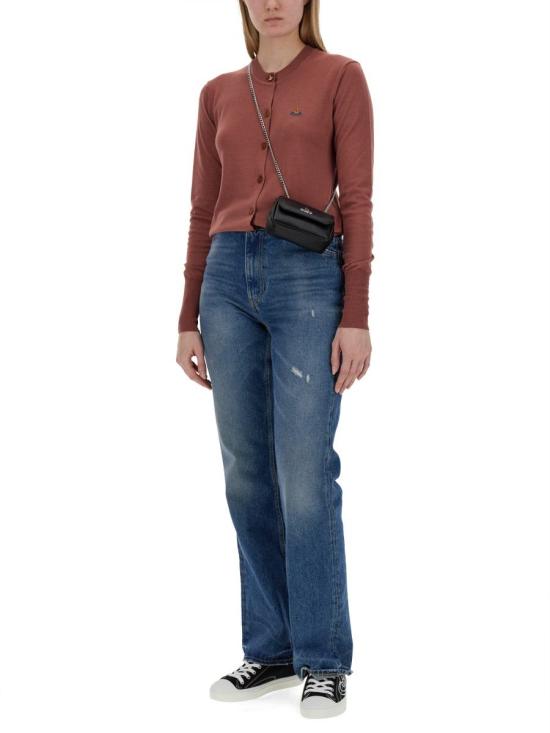  비비안웨스트우드 BEA 베아 니트 가디건  1803002P Y001AH409 RED - VIVIENNE WESTWOOD