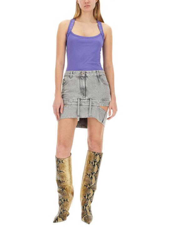  디 아티코 스커트 241WCS198 D070607 GREY - THE ATTICO