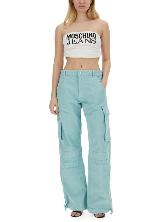  모스키노 숏팬츠 03363732 0332 BABY BLUE - MOSCHINO