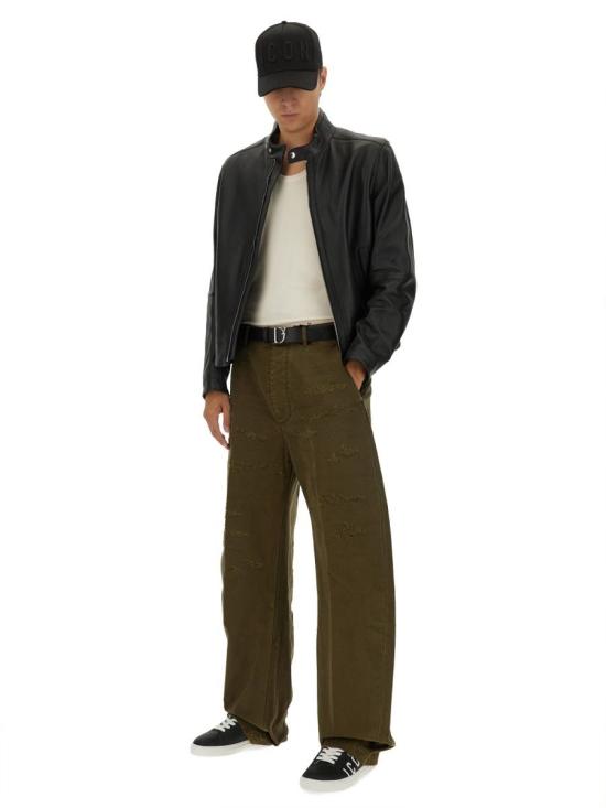 24FW 디스퀘어드2 숏팬츠 S71KB0662 S41794728 MILITARY GREEN - DSQUARED2