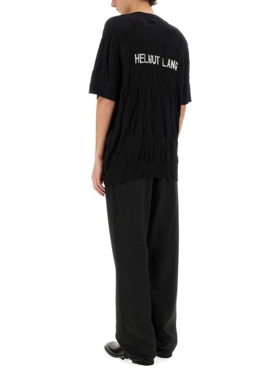  헬무트랭 스웨터 O02HM701 001 Black - HELMUT LANG