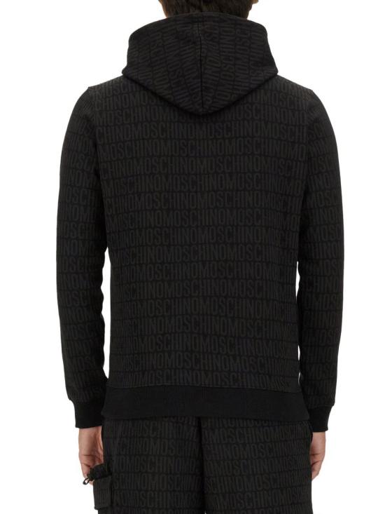 24FW 모스키노 스웨터 17097629 1555 Black - MOSCHINO