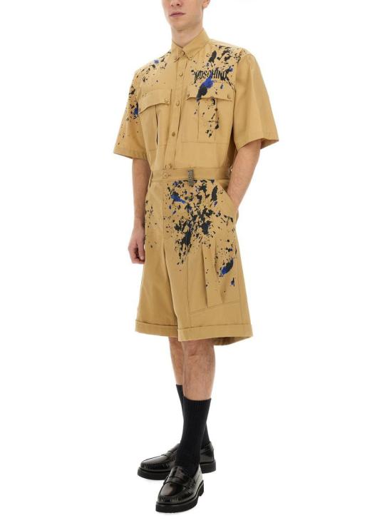  모스키노 숏팬츠 03212021 1148 Beige - MOSCHINO