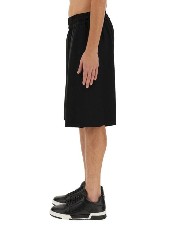  모스키노 숏팬츠 03380234 8555 Black - MOSCHINO