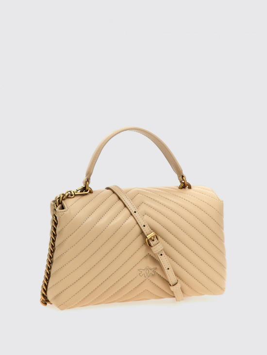 25FW 핑코 토트백 100043A0GK C50Q Beige - PINKO