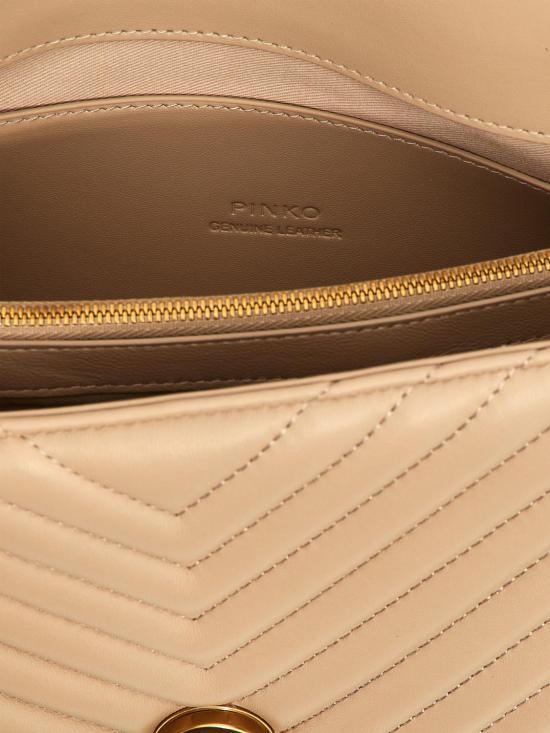 25FW 핑코 토트백 100043A0GK C50Q Beige - PINKO