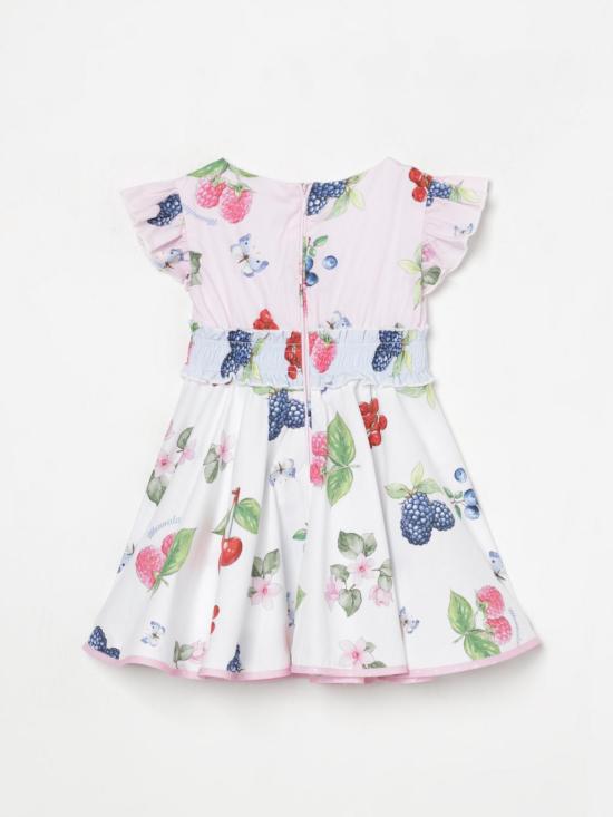 25FW [키즈] 모나리자 원피스 11E9215673 9099 Pink - MONNALISA