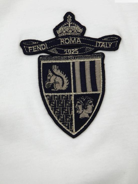 25SS [키즈] 펜디 티셔츠 JMI4777AJ F0TU9 White - FENDI