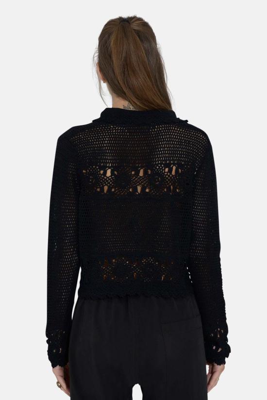  더 타일 클럽 가디건 타일 클럽 펠리시티 크로셰 카디건 - THE TILE CLUB