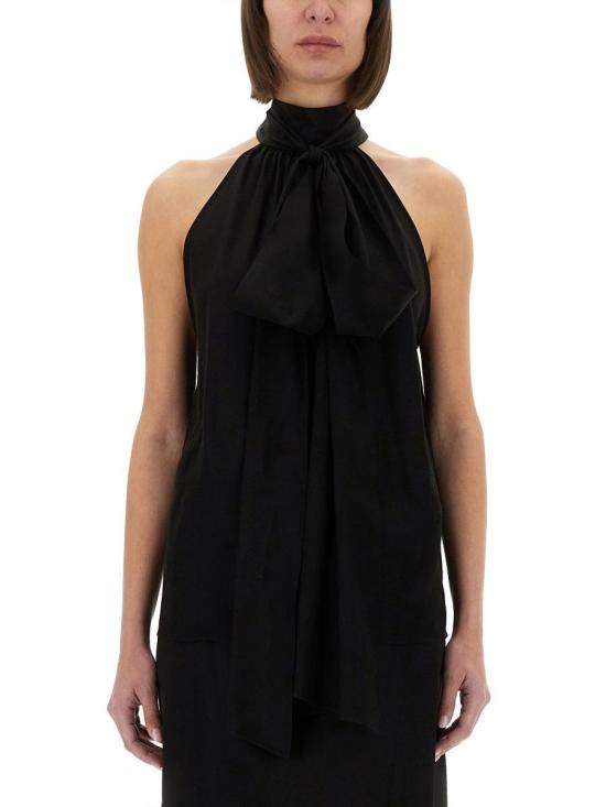 25SS 톰포드 민소매 티셔츠 CA3291 FAX1484LB999 Black