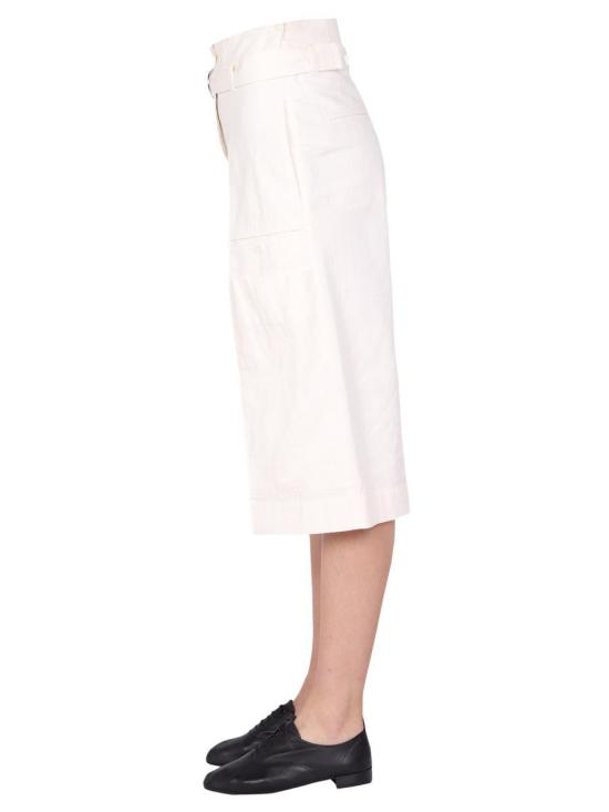  르메르 숏팬츠 W221PA440 LF714001 WHITE - LEMAIRE