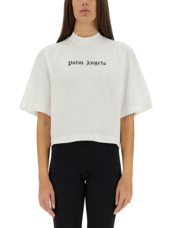 25SS 팜앤젤스 반팔 티셔츠 PWAA020 C99JER0160110 WHITE
