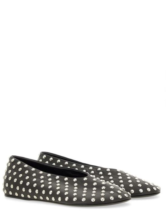 25SS 질샌더 플랫 슈즈 J15WZ0026 P8173001 Black - JIL SANDER