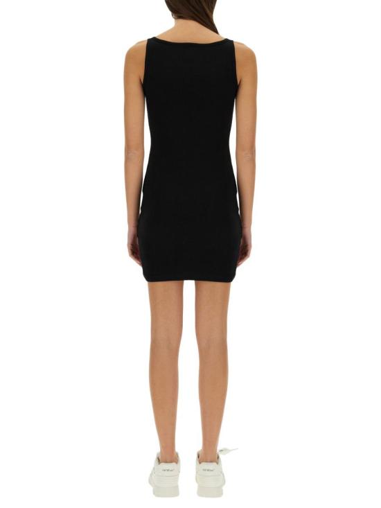 25SS 오프화이트 숏 원피스 OWDB304 C99JER0021001 Black - OFF WHITE