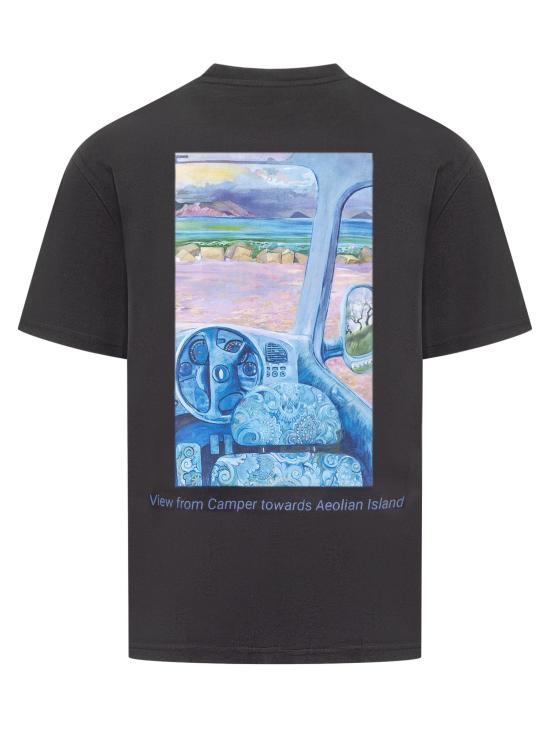 24FW JW앤더슨 반팔 티셔츠 JT0241PG1387 999 BLACK - JW ANDERSON