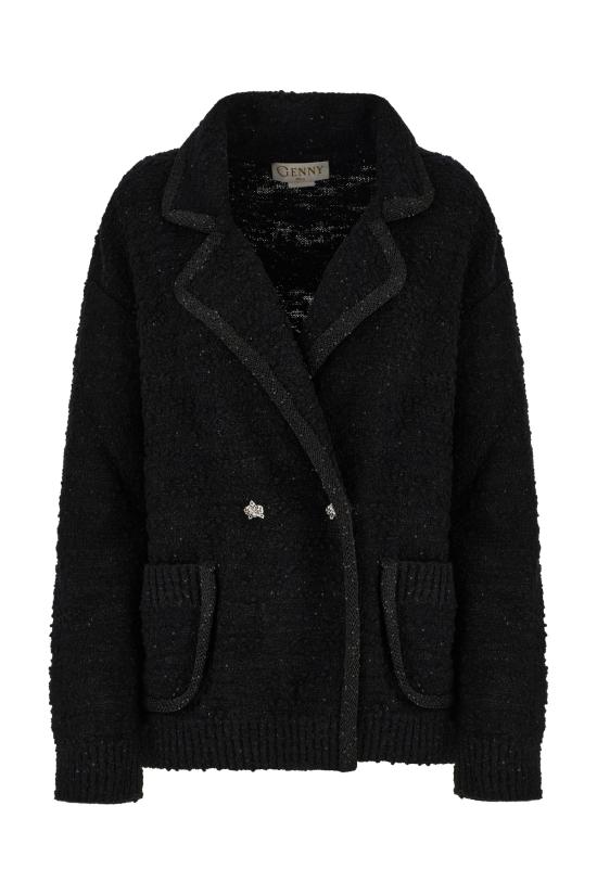 25FW 제니 베스트 F842CMX46 899 BLACK