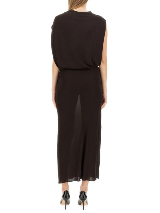  랑방 롱 원피스 RW DR0024 5803 H23693 Brown - LANVIN
