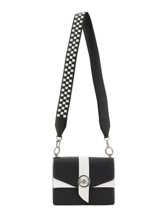  마이클 코어스 크로스백 32R3SGRC5T 012BLK OPTICWHT Black