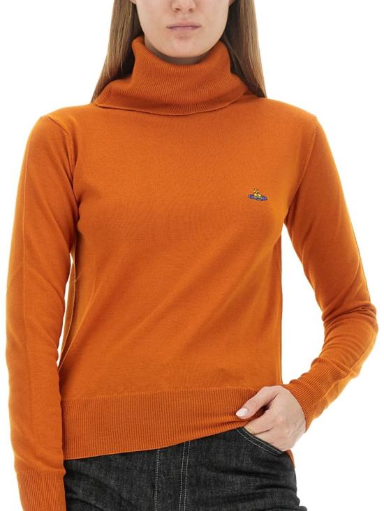  비비안웨스트우드 터틀넥 18030033 Y0006F410 Orange - VIVIENNE WESTWOOD