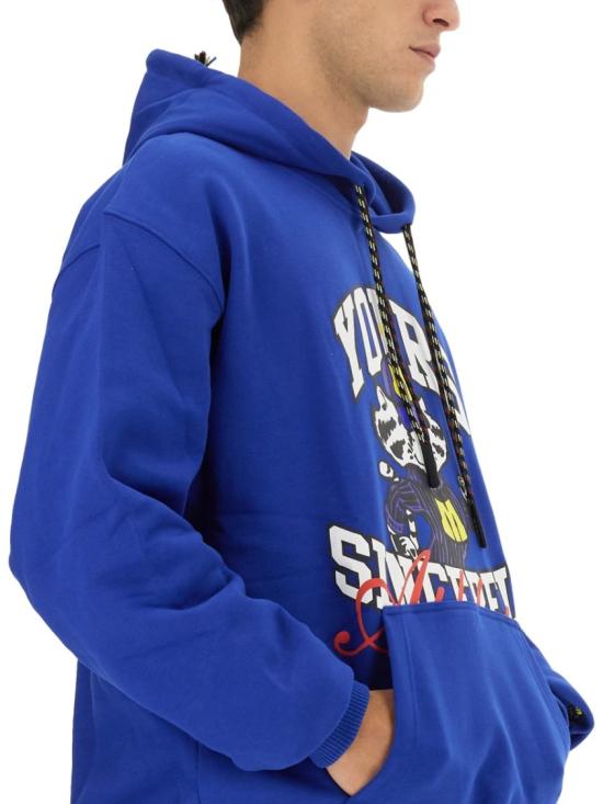  엠에스지엠 후드 티셔츠 3540MM85 23779588 Blue - MSGM
