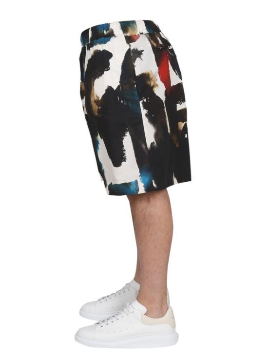  알렉산더 맥퀸 숏팬츠 726838 QUO768500 Multicolor - ALEXANDER MCQUEEN
