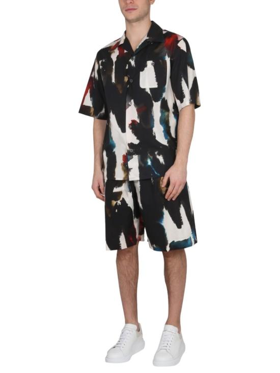  알렉산더 맥퀸 숏팬츠 726838 QUO768500 Multicolor - ALEXANDER MCQUEEN
