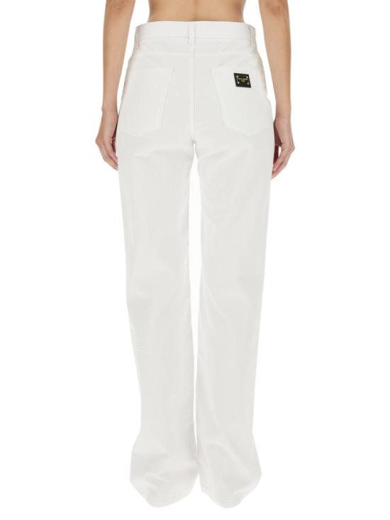  돌체앤가바나 데님 팬츠 FTCGND G8JQ3S9001 White - DOLCE & GABBANA