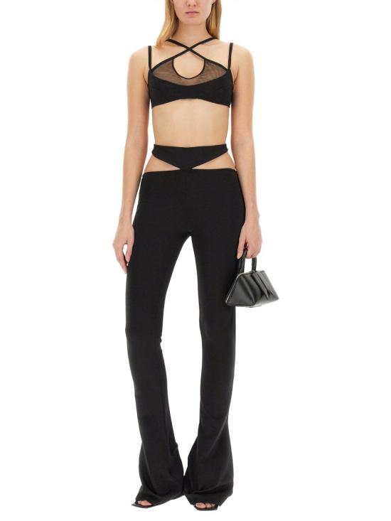  디 아티코 민소매 티셔츠 236WCT201 RY02100 Black - THE ATTICO