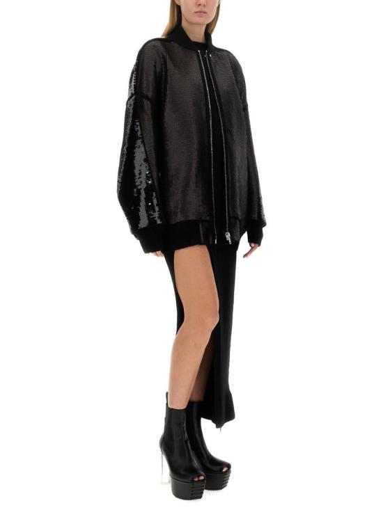  릭 오웬스 봄버 자켓 RO02C1797 WFNEM1099909 Black - RICK OWENS