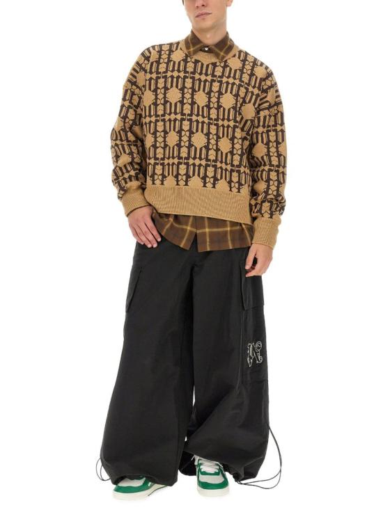  팜앤젤스 스웨터 PMHE053 E23KNI0016160 Beige - PALM ANGELS