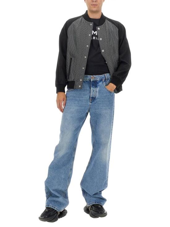  발망 봄버 자켓 BH0TF294 DD76EHV MULTICOLOUR - BALMAIN