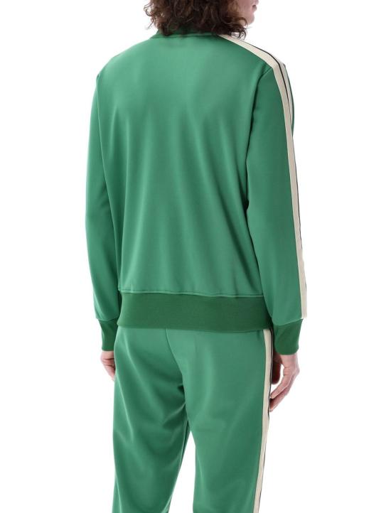 25SS 팜앤젤스 집업 니트 25PPMBD058S25FAB001 5703 FOREST GREEN - PALM ANGELS