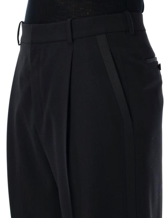 25SS 생로랑 숏팬츠 25P821988Y512W 1000 Black - SAINT LAURENT