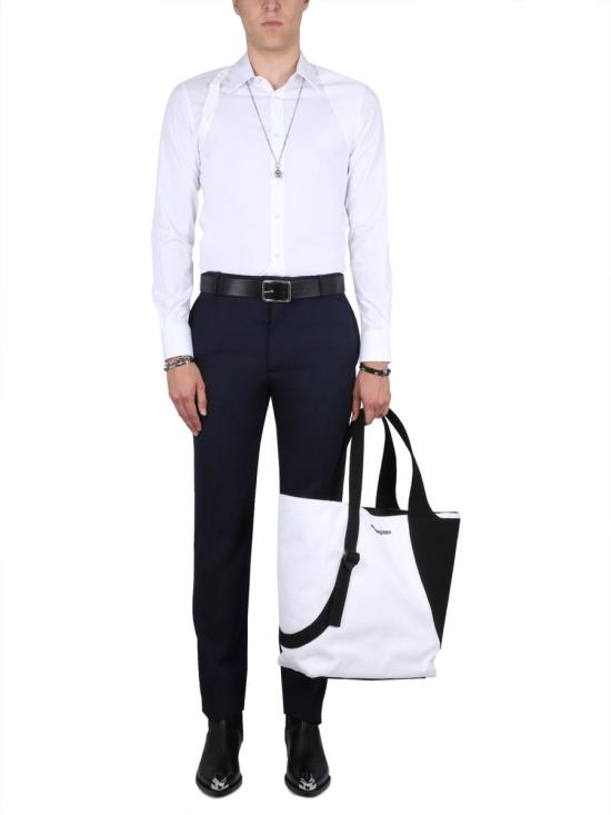  알렉산더 맥퀸 숏팬츠 735205 QVU894260 BLUE - ALEXANDER MCQUEEN