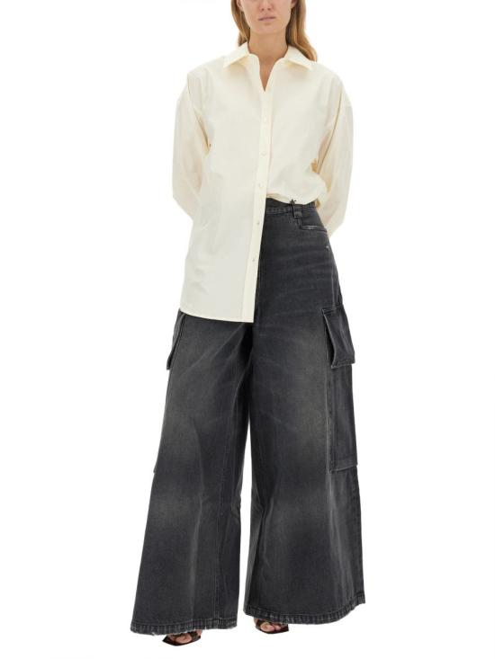  팜앤젤스 셔츠 PWGE004 F23FAB0010410 Beige - PALM ANGELS