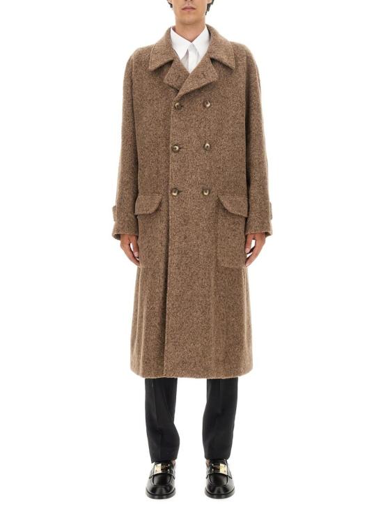  돌체앤가바나 코트 G038YT HUMR6S8230 BROWN