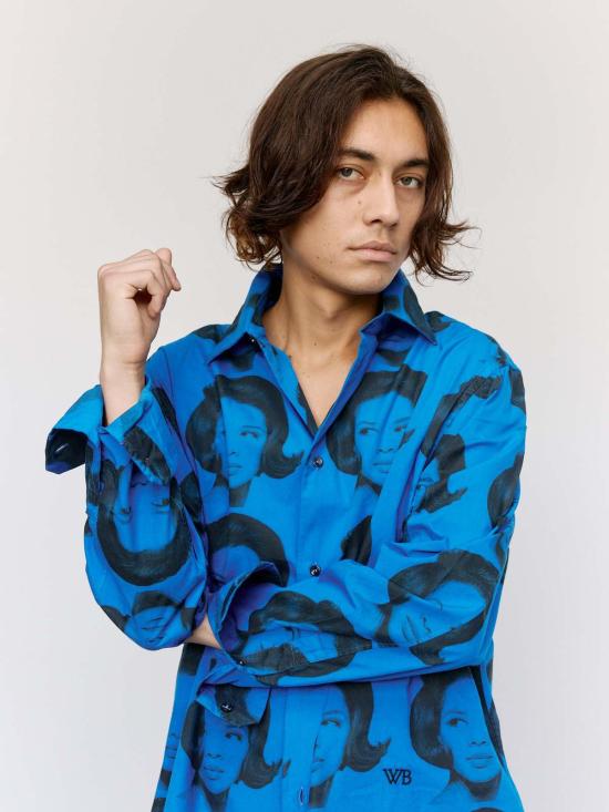  웨일즈보너 긴팔 셔츠 웨일즈 보너 셀라