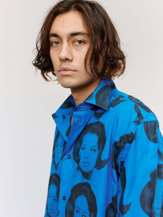  웨일즈보너 긴팔 셔츠 웨일즈 보너 셀라 - WALES BONNER