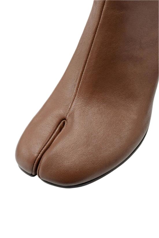  마르지엘라 부츠 메종  타비 앵클  웜 커피 - MAISON MARGIELA