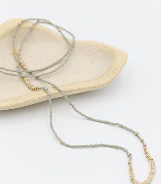  이보나 루디가 디자인 목걸이/팬던트 스톰 크리스털 롱 풀 네크리스