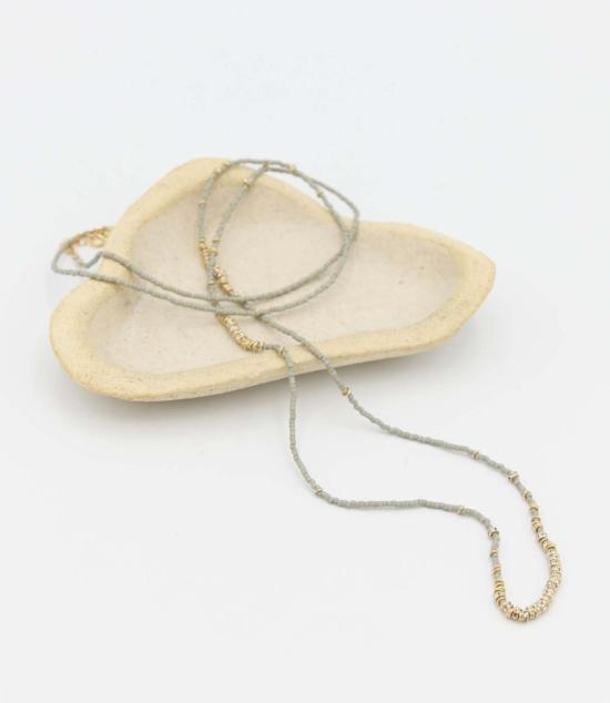  이보나 루디가 디자인 목걸이/팬던트 스톰 크리스털 롱 풀 네크리스 - IWONA LUDYGA DESIGN