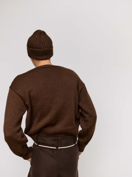  본 소노 가디건 소노테라 알파카 & 울 카스파 카디건 - VON SONO