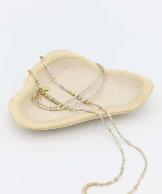  이보나 루디가 디자인 목걸이/팬던트 플레네 룬 크리스털 롱 풀 네크리스