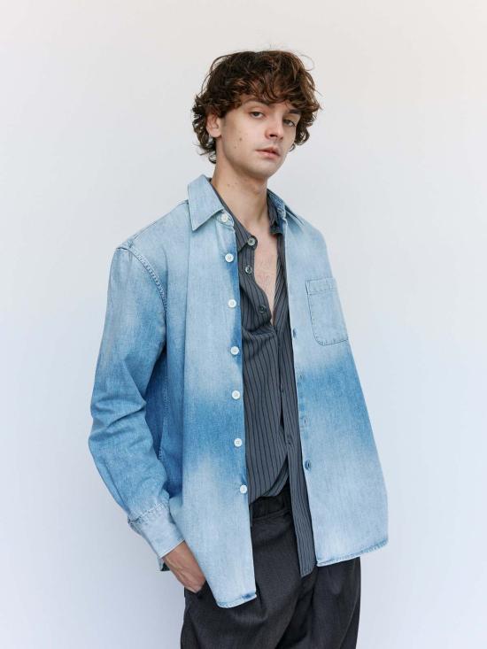  아워레가시 긴팔 셔츠 아워 레거시 크리스 워시 코튼 어바웃